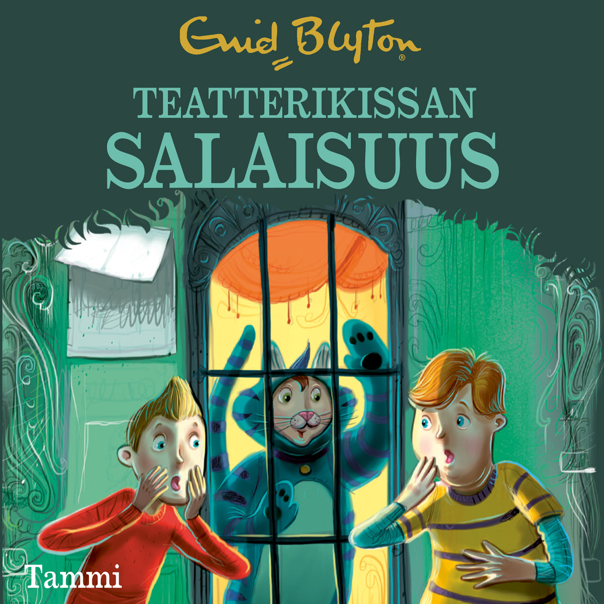 Teatterikissan salaisuus – Ljudbok