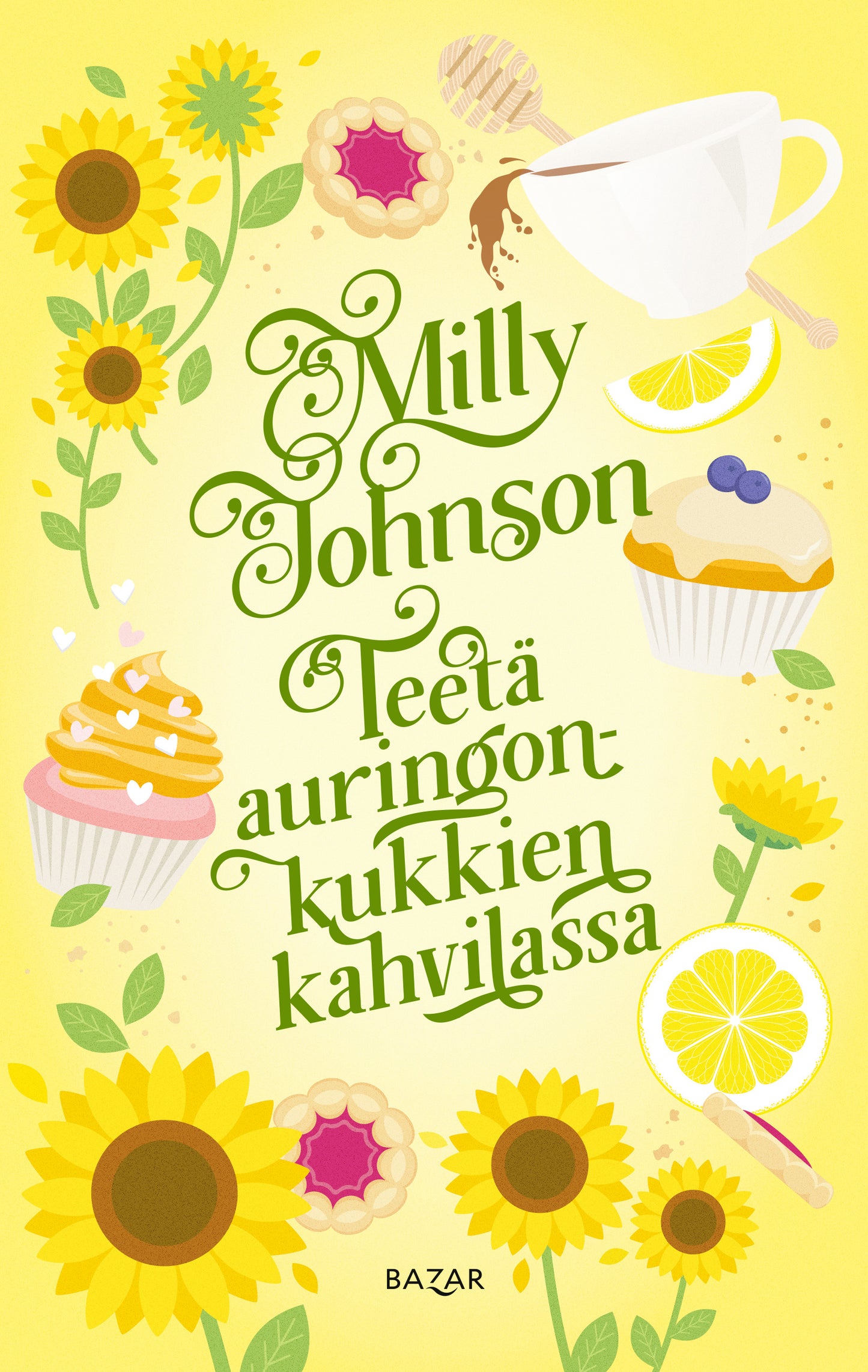 Teetä auringonkukkien kahvilassa – E-bok
