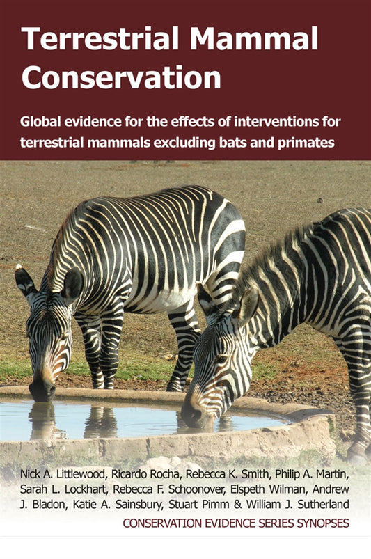 Terrestrial Mammal Conservation: Global Evidence for the Effects of Interventions for Terrestrial Mammals Excluding Bats and Primates – E-bok