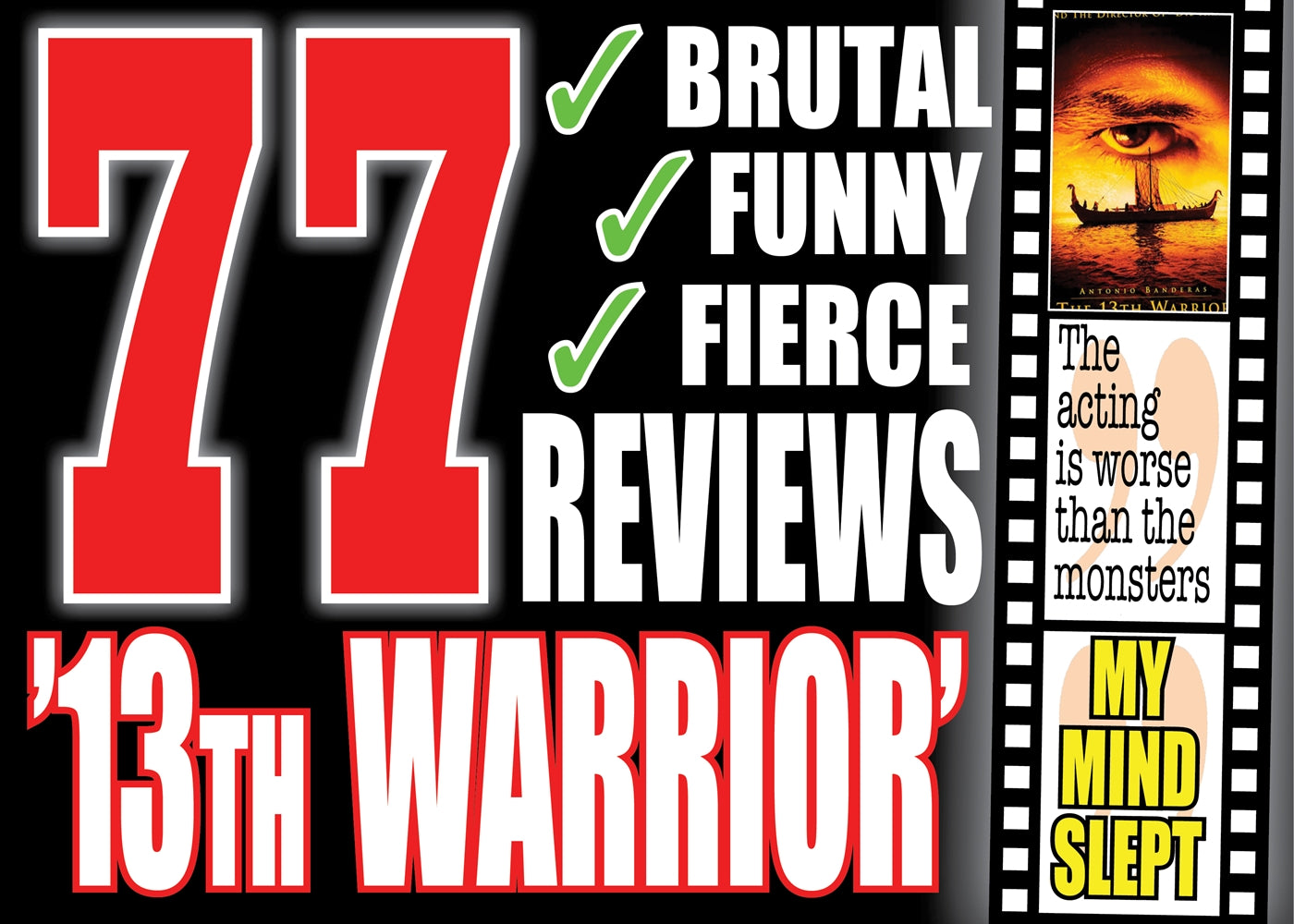 The 77 funniest (and vicious) reviews of the movie ”13th Warrior” – E-bok