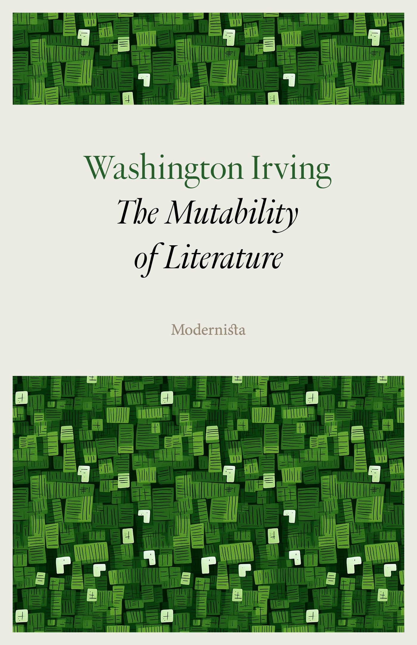 The Mutability of Literature – E-bok
