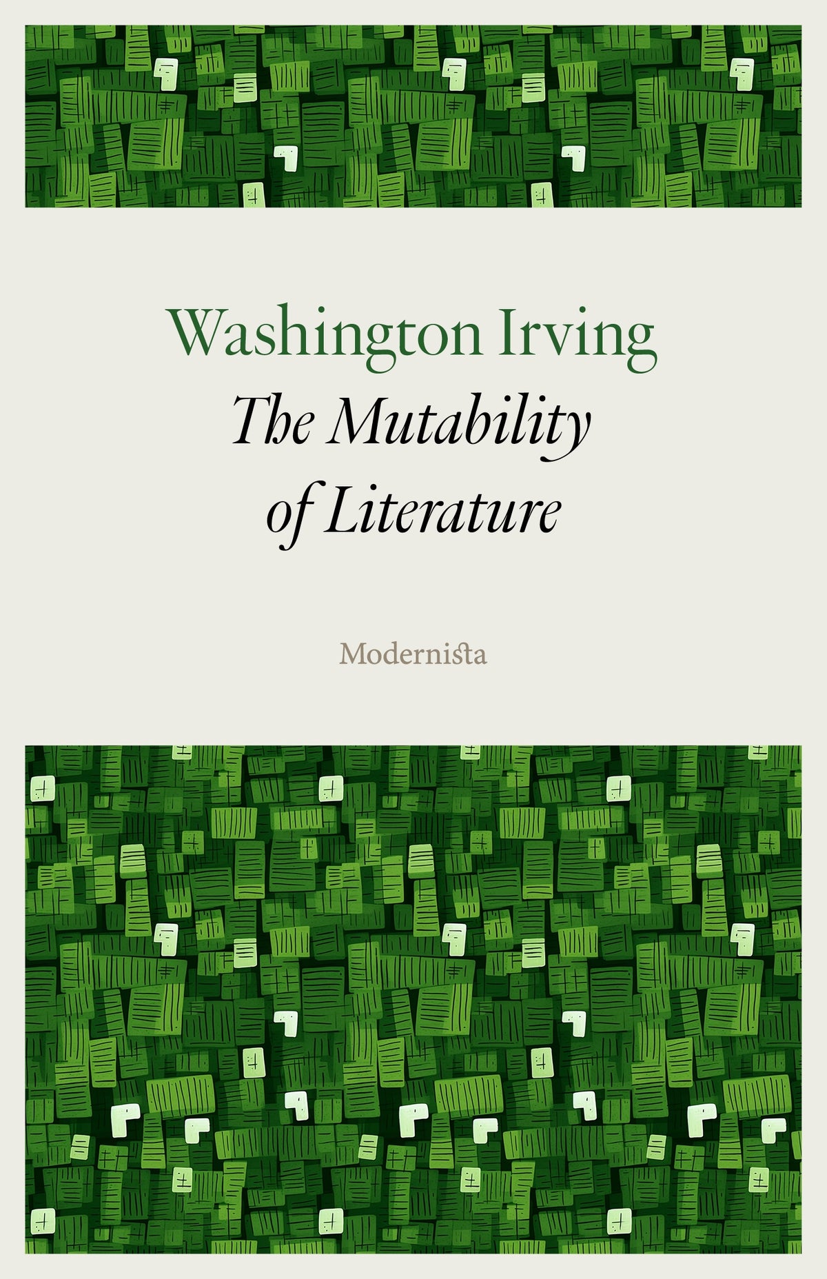 The Mutability of Literature – E-bok