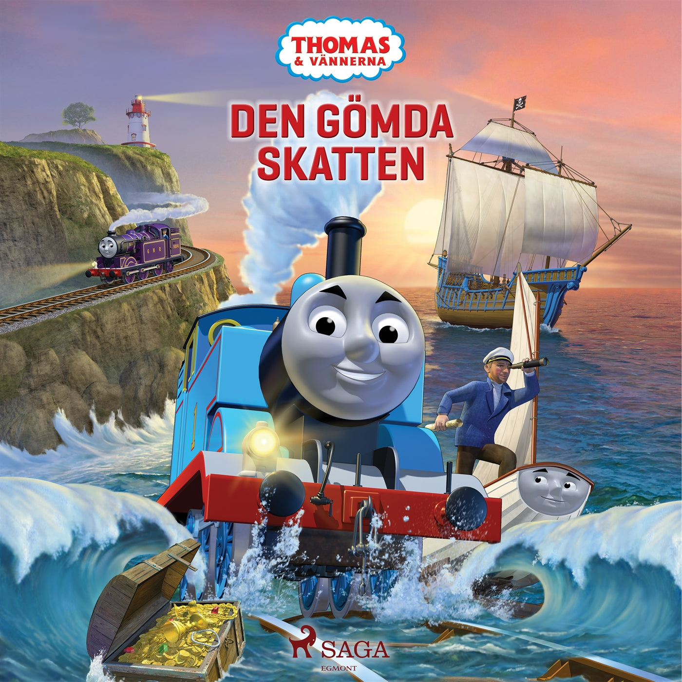 Thomas och vännerna - Den gömda skatten – Ljudbok