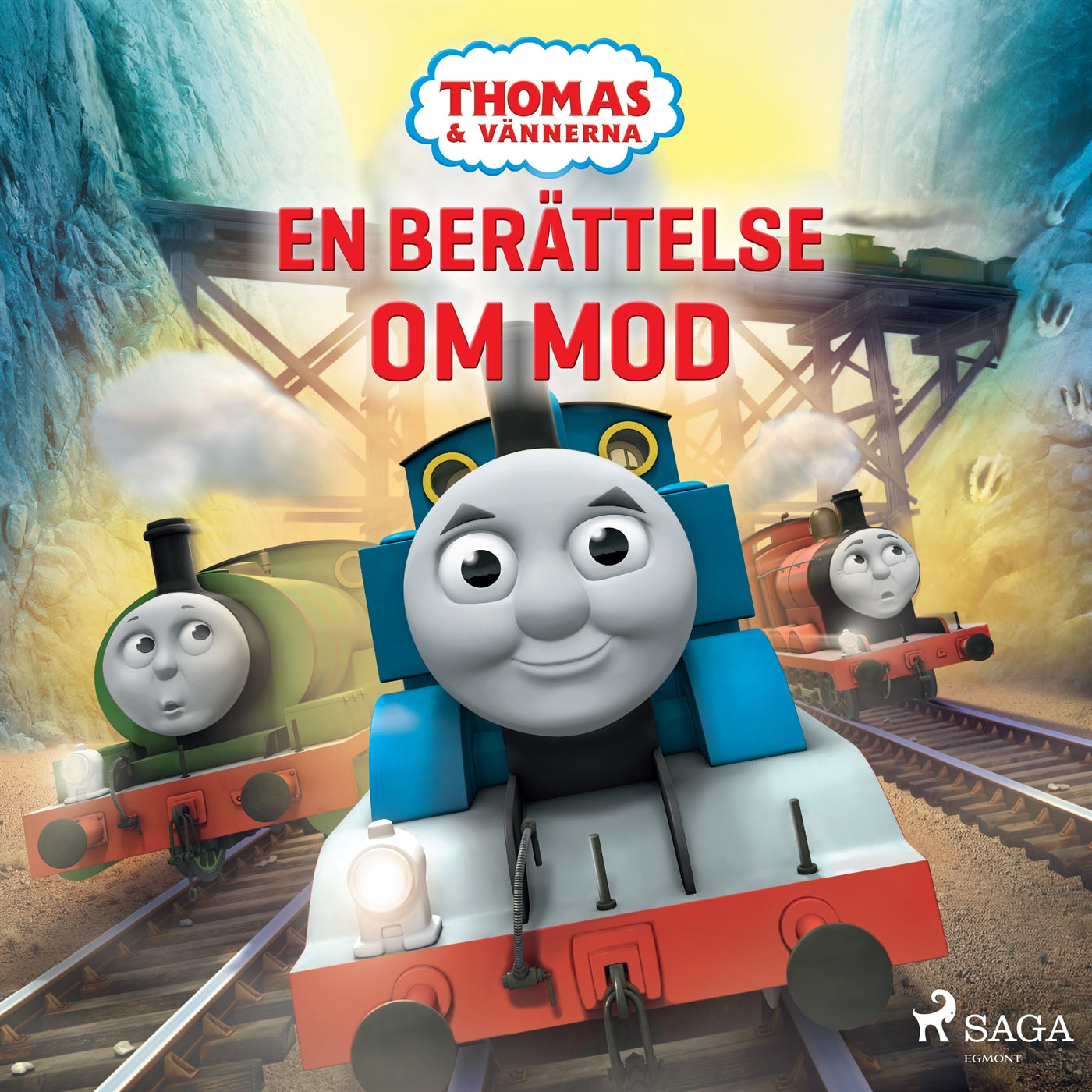 Thomas och vännerna - En berättelse om mod – Ljudbok
