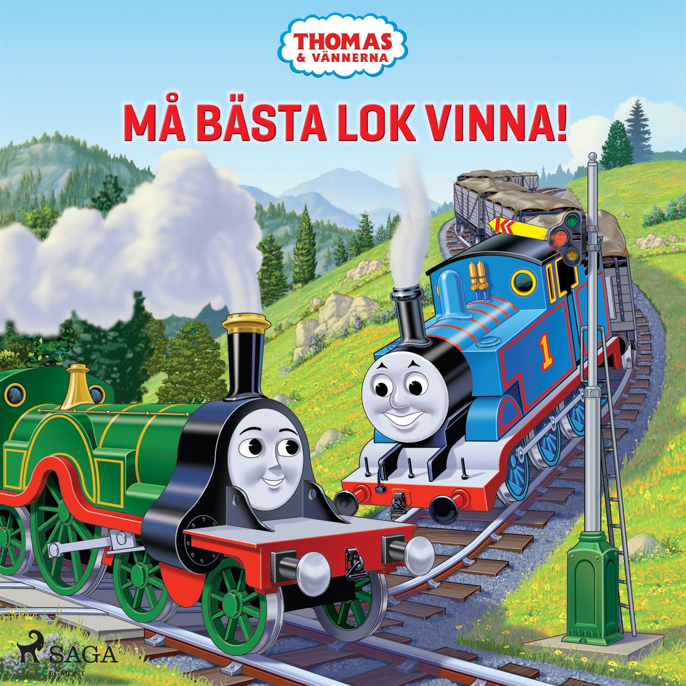 Thomas och vännerna - Må bästa lok vinna! – Ljudbok