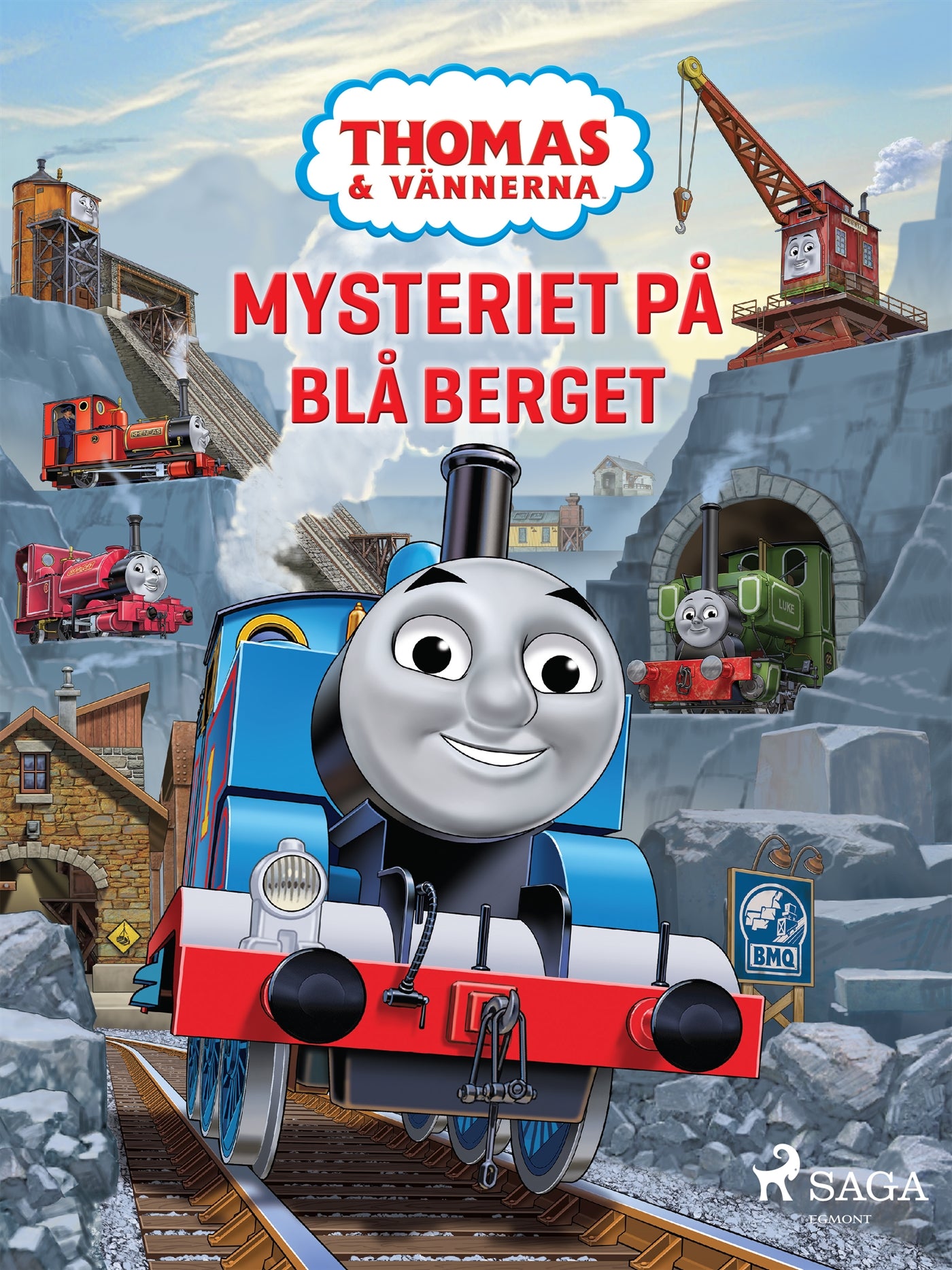 Thomas och vännerna - Mysteriet på Blå berget – E-bok