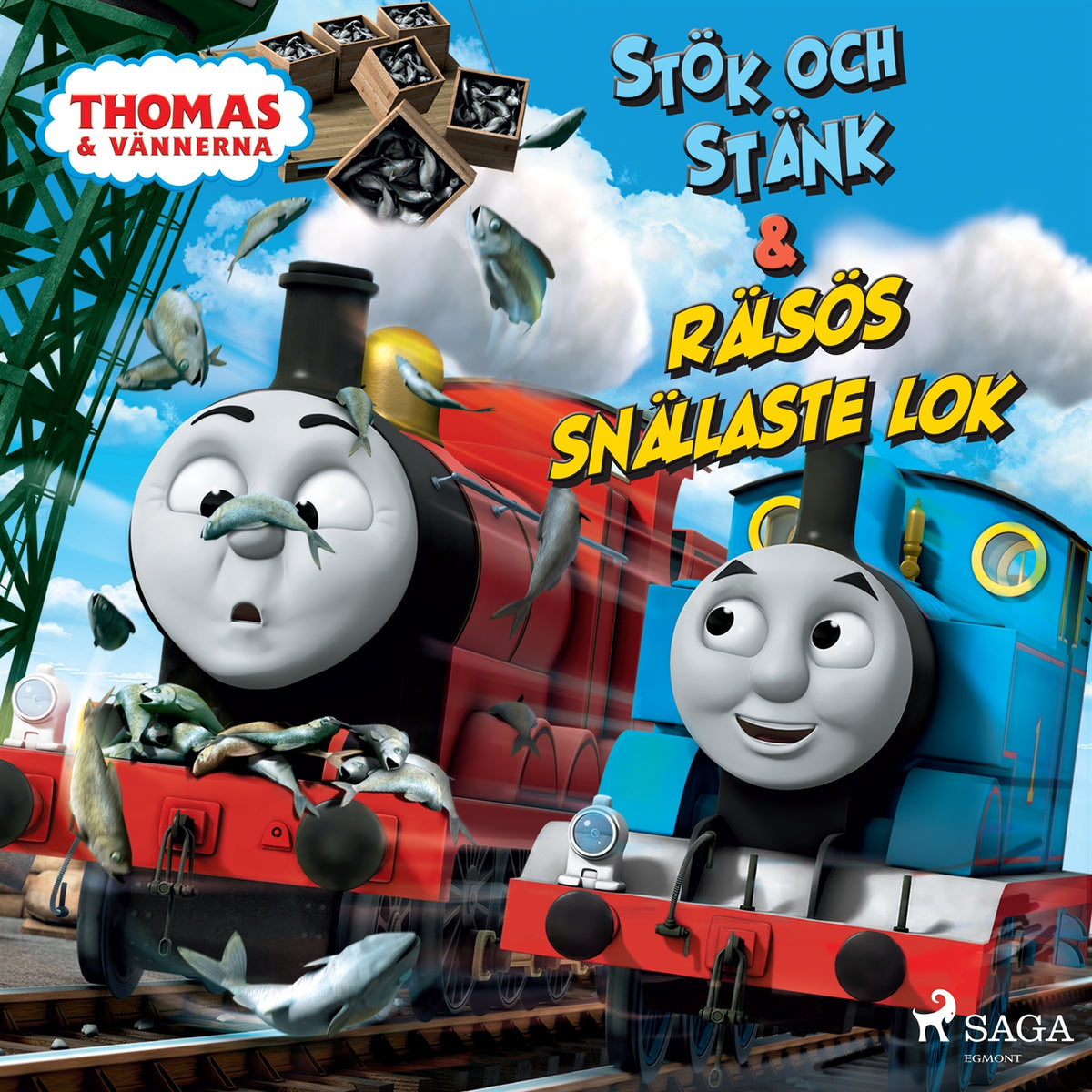 Thomas och vännerna - Stök och stänk & Rälsös snällaste lok – Ljudbok