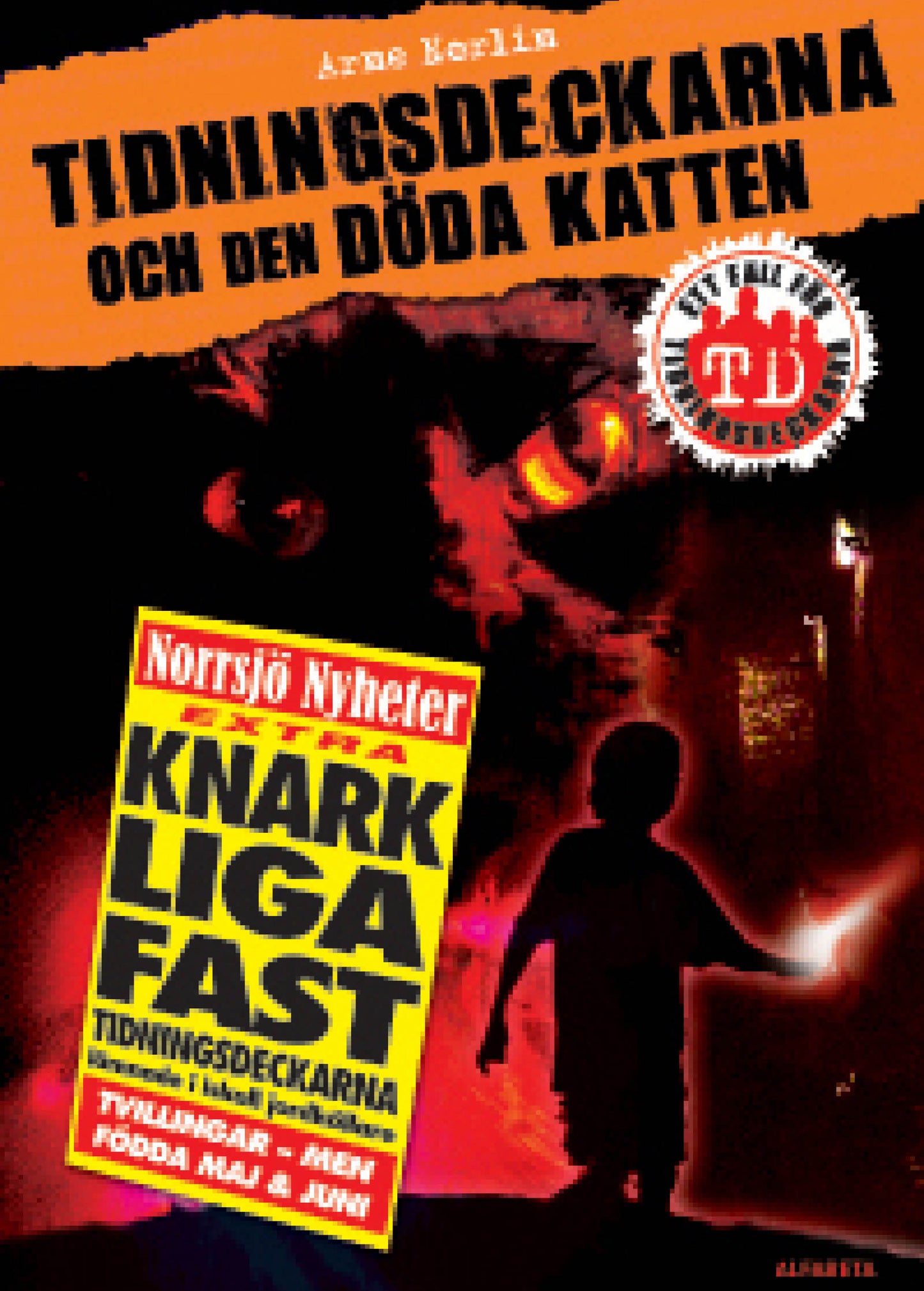 Tidningsdeckarna och den döda katten – Ljudbok