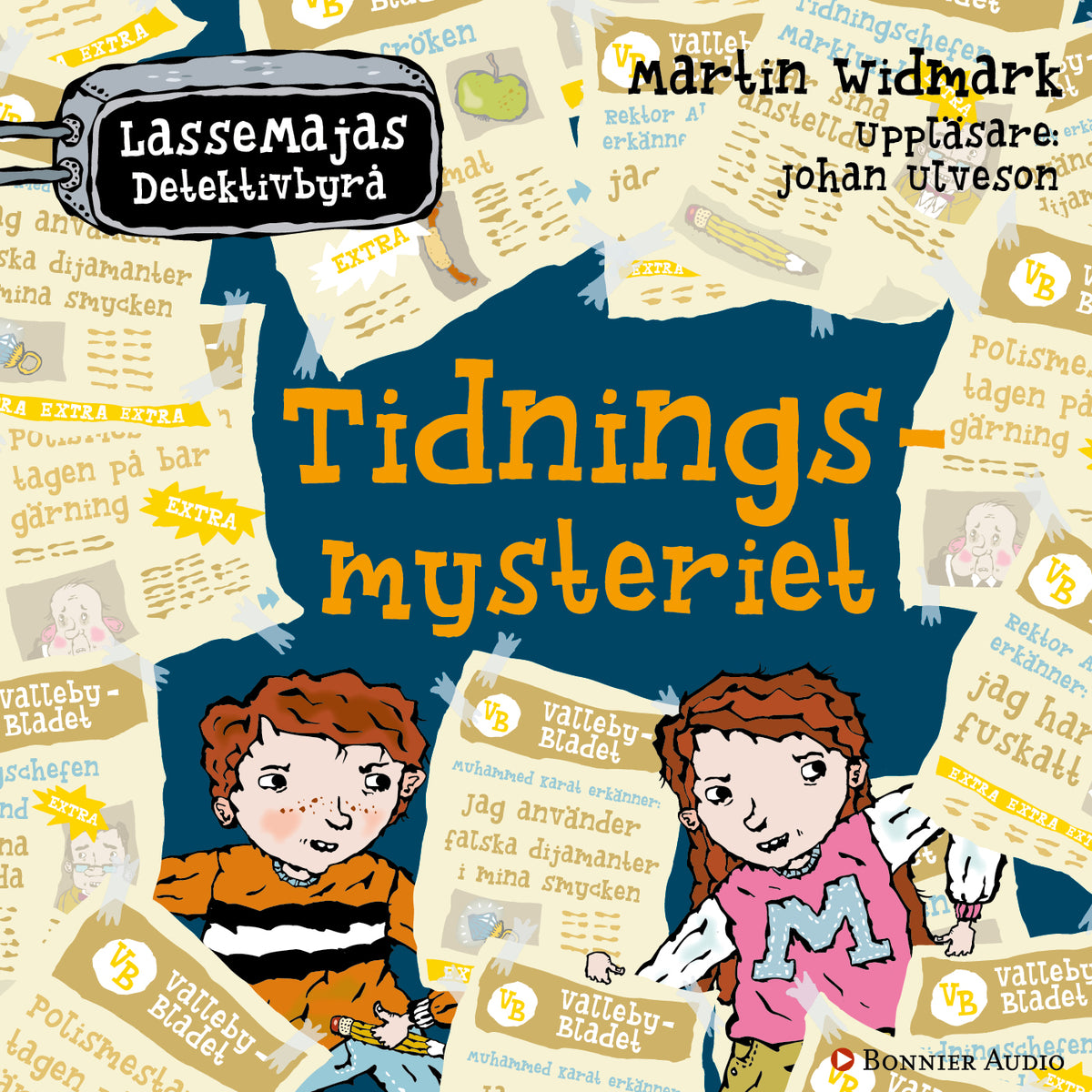 Tidningsmysteriet – Ljudbok