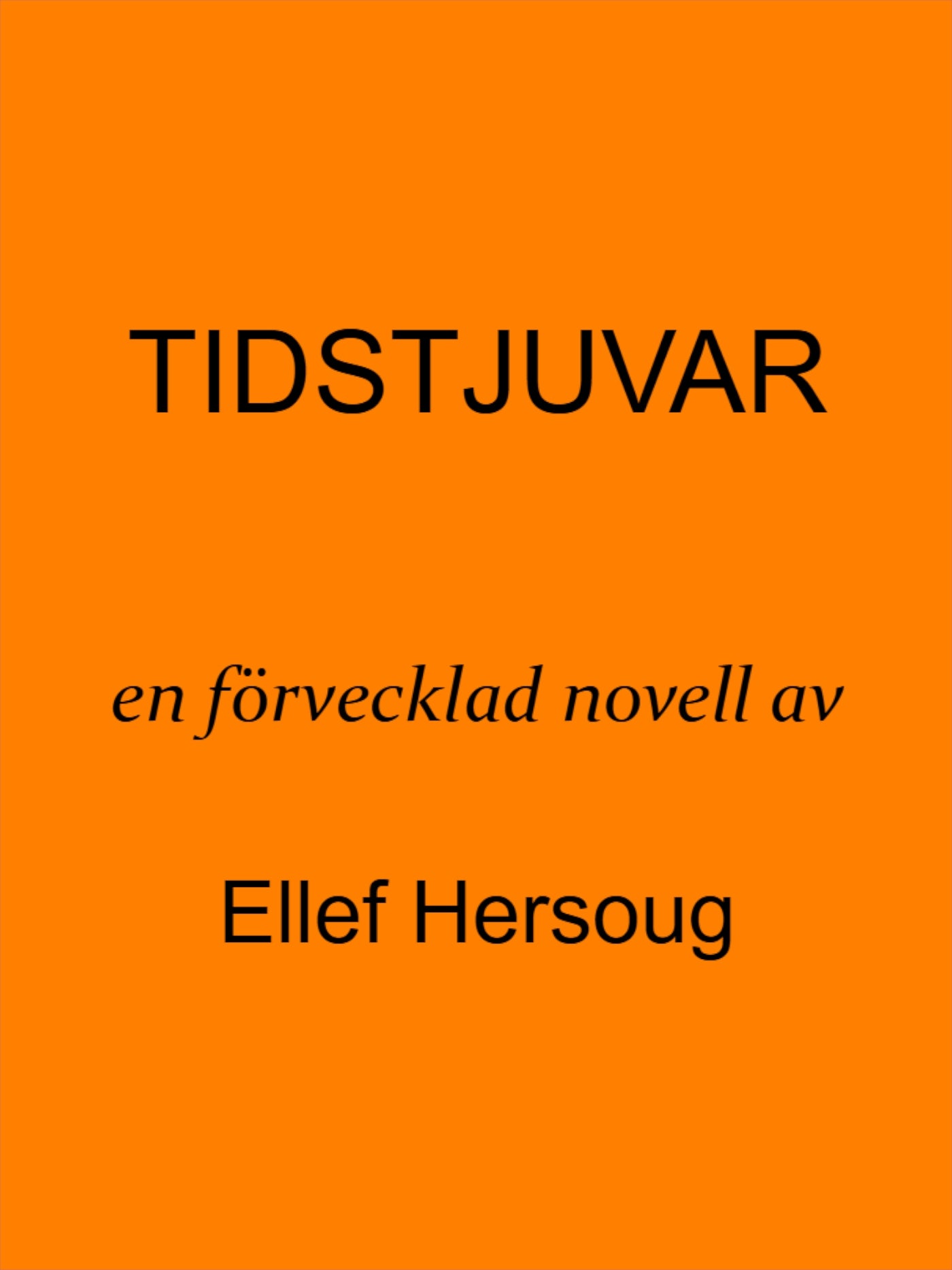 Tidstjuvar – E-bok