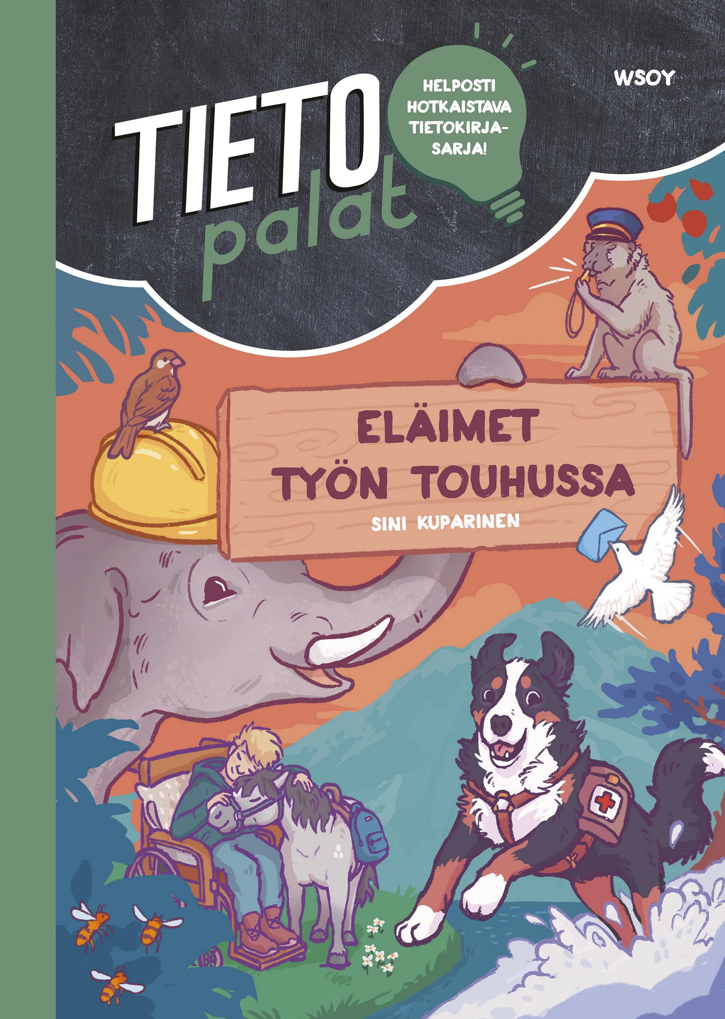 Tietopalat: Eläimet työn touhussa – E-bok