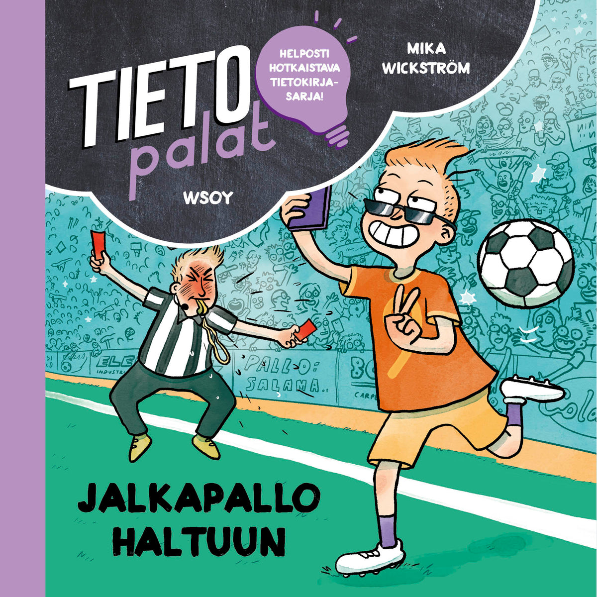 Tietopalat: Jalkapallo haltuun – Ljudbok