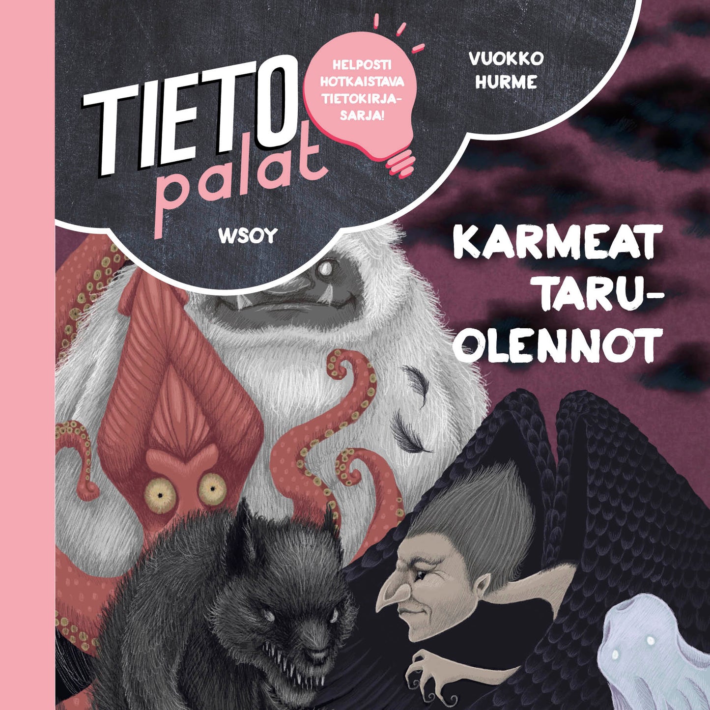 Tietopalat: Karmeat taruolennot – Ljudbok