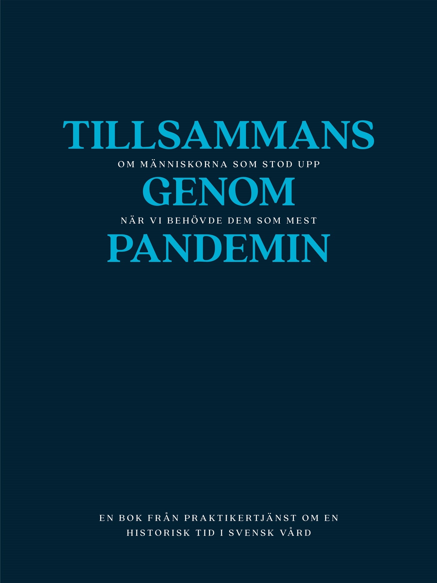 Tillsammans genom pandemin - om människorna som stod upp när vi behövde dem som mest – E-bok