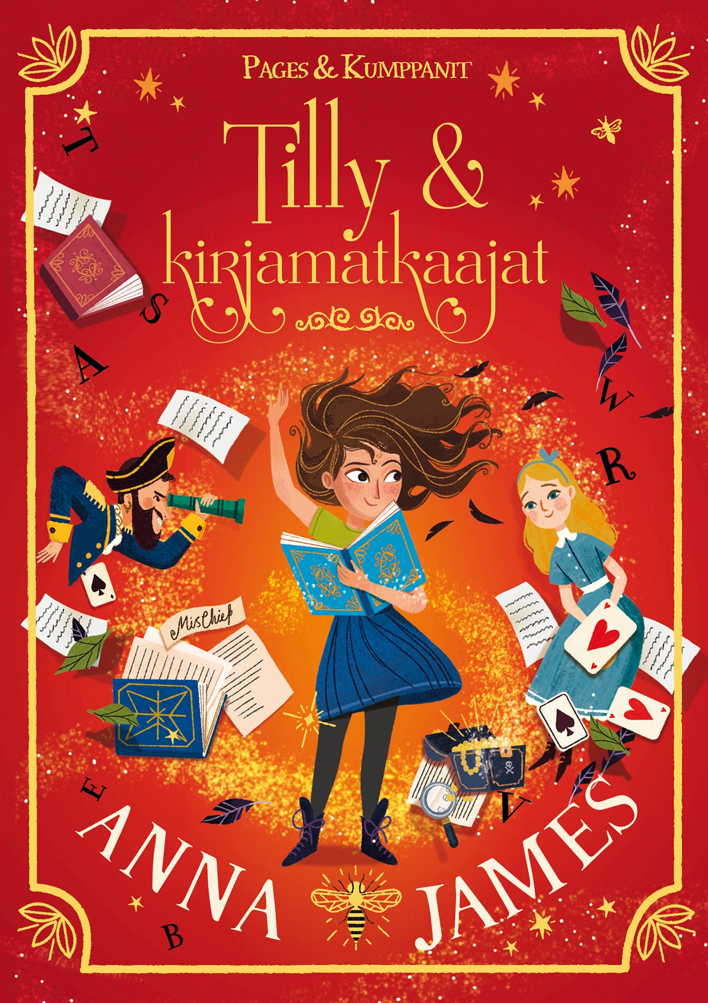Tilly ja kirjamatkaajat – E-bok