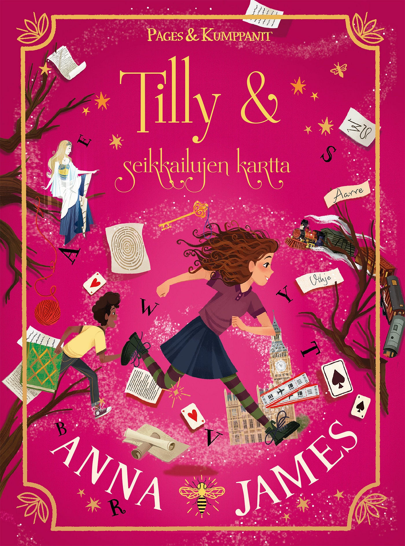 Tilly ja seikkailujen kartta – E-bok