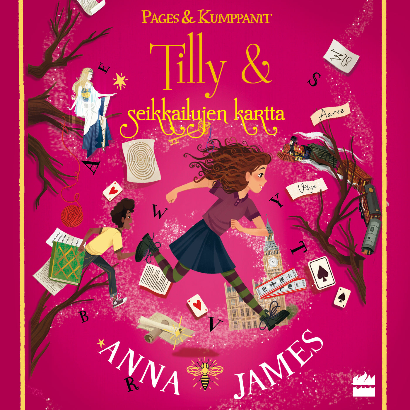Tilly & seikkailujen kartta – Ljudbok