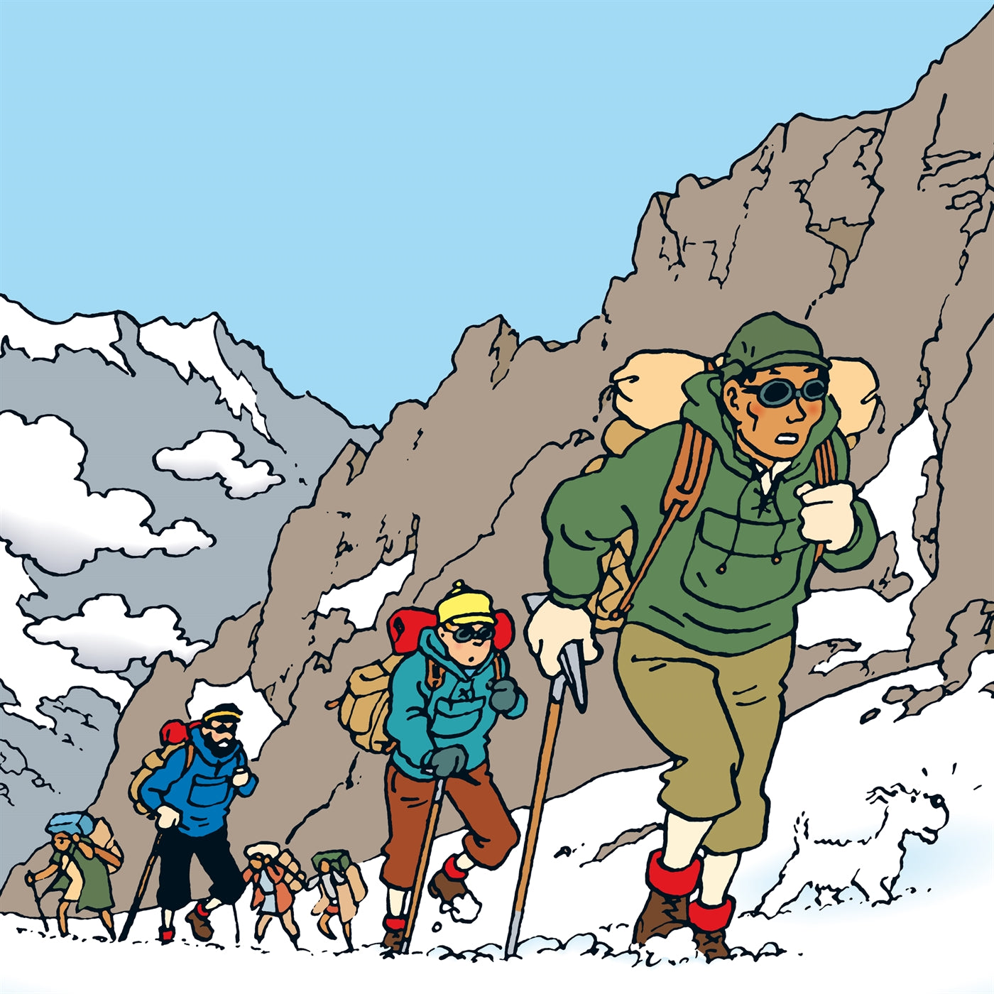 Tintin i Tibet – Ljudbok