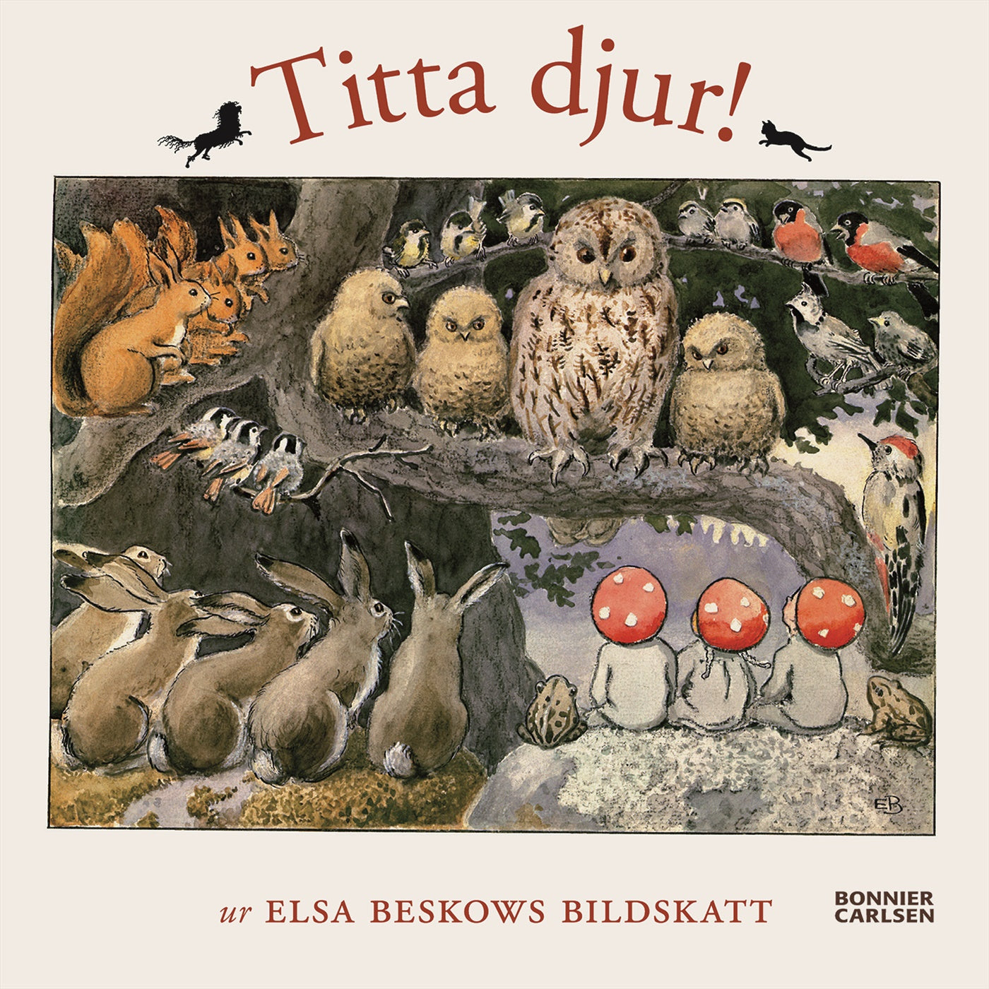 Titta djur! : Ur Elsa Beskows bildskatt – E-bok