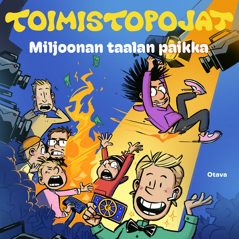 Toimistopojat – Miljoonan taalan paikka – Ljudbok