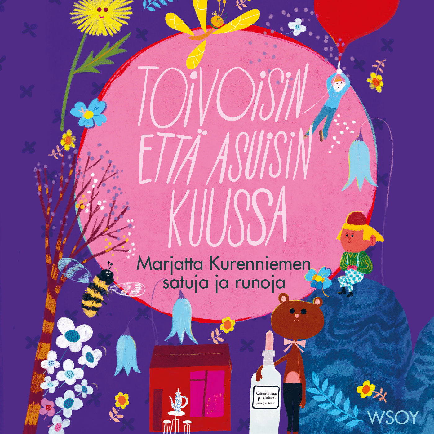 Toivoisin että asuisin kuussa – Ljudbok