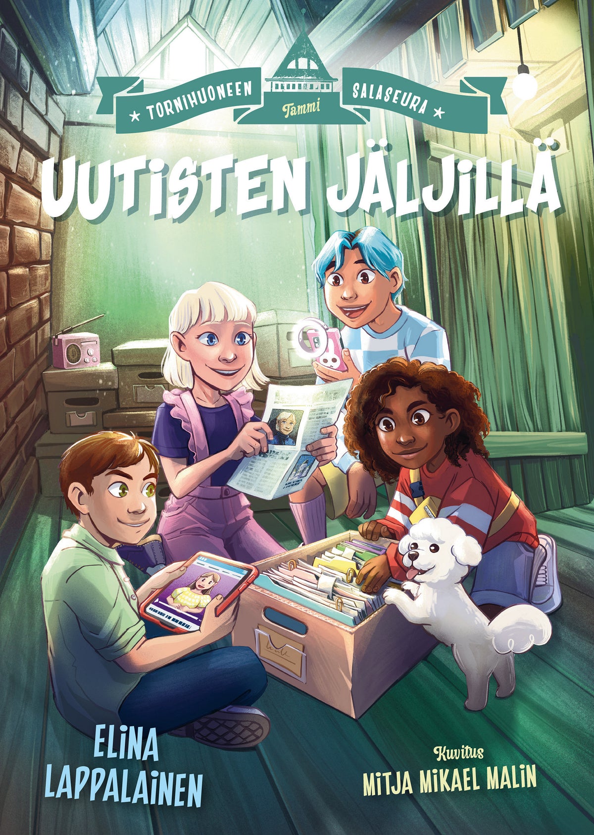 Tornihuoneen salaseura. Uutisten jäljillä – E-bok
