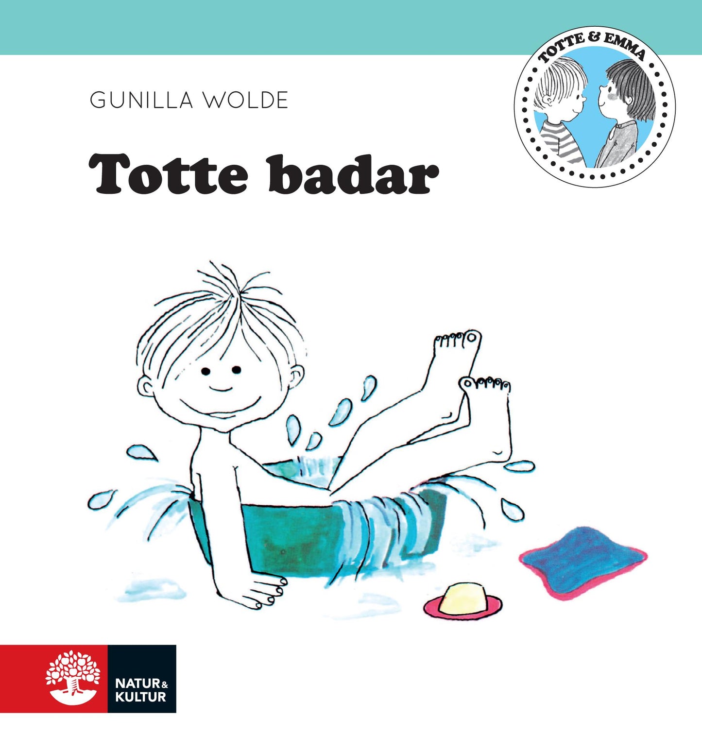 Totte badar – E-bok