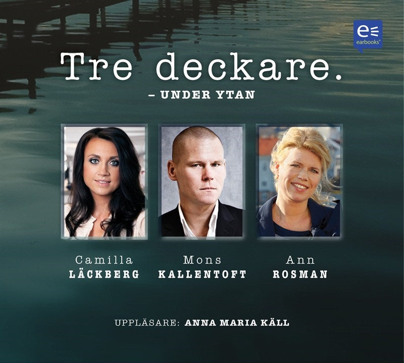 Tre deckare - Under ytan – Ljudbok