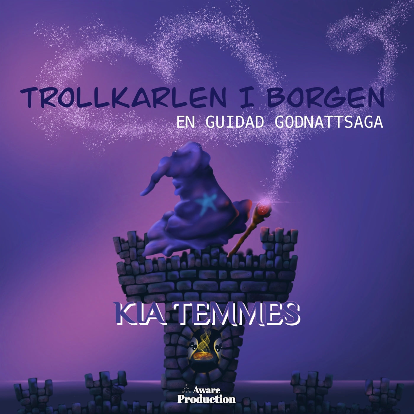 Trollkarlen i borgen, en guidad godnattsaga – Ljudbok