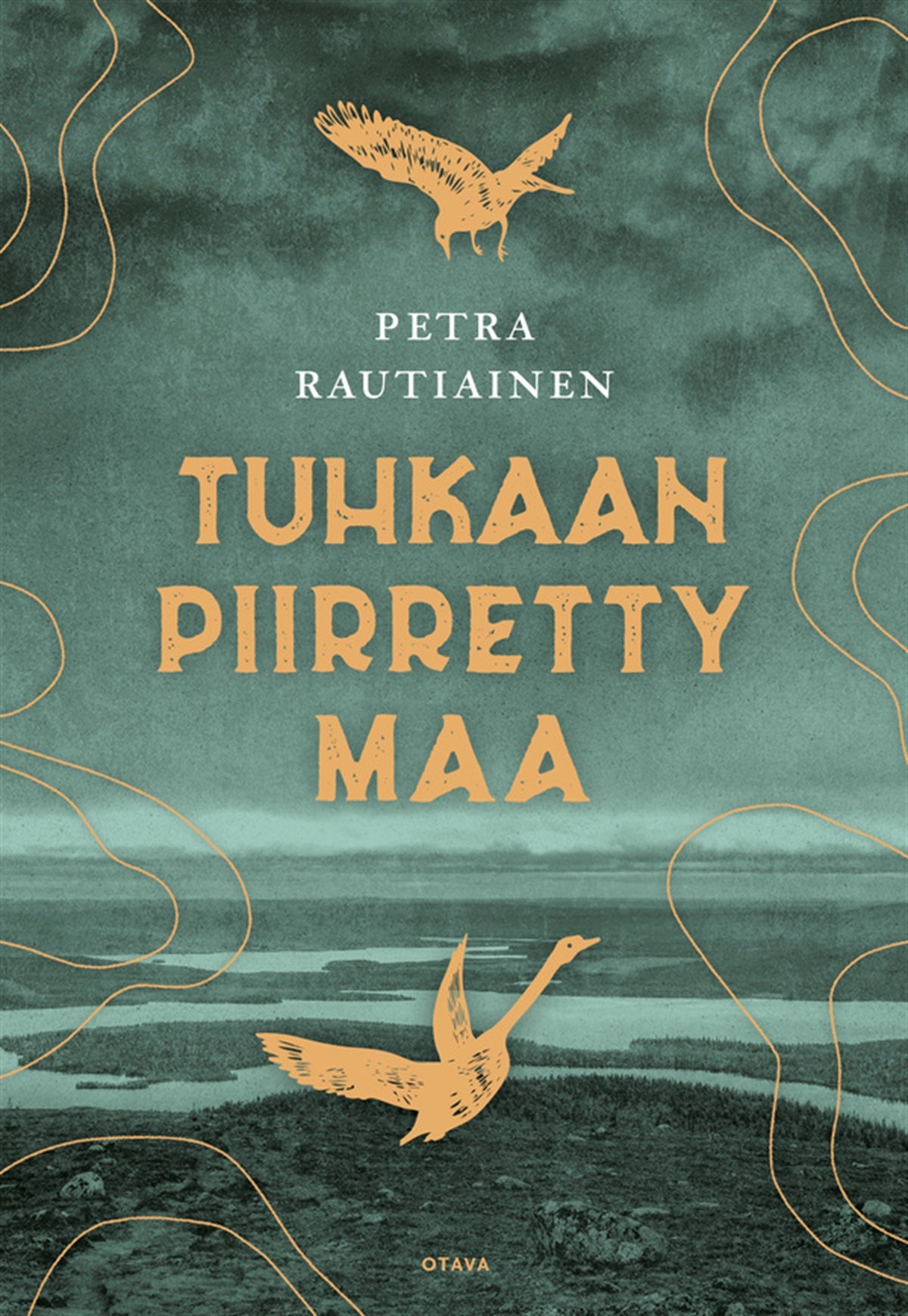 Tuhkaan piirretty maa – E-bok