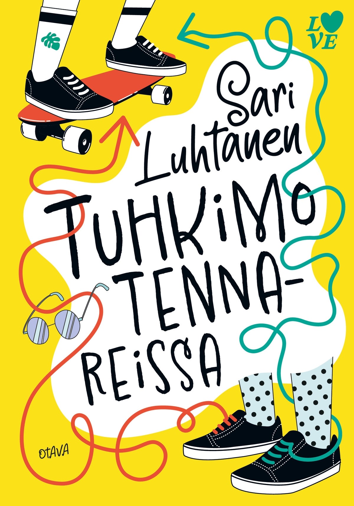 Tuhkimo tennareissa – E-bok