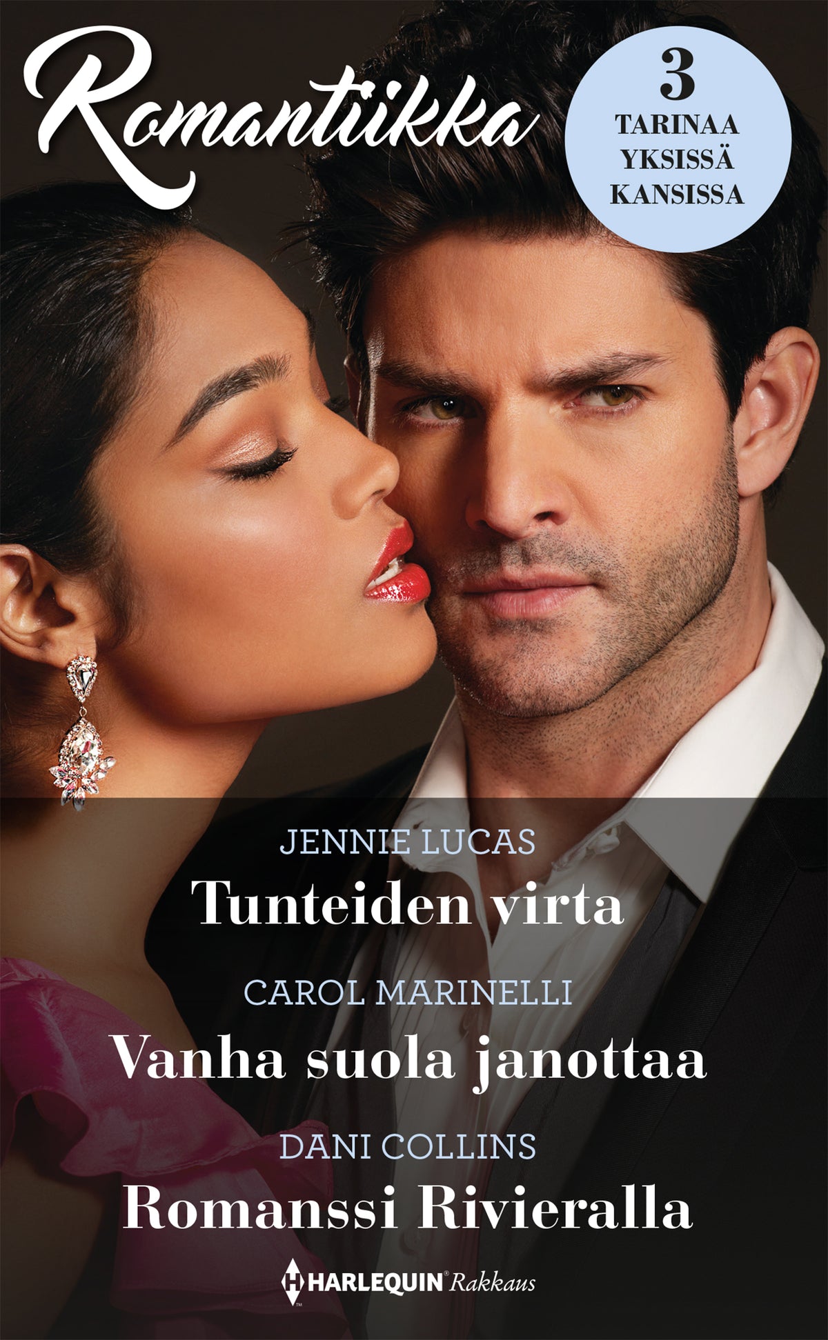 Tunteiden virta / Vanha suola janottaa / Romanssi Rivieralla – E-bok