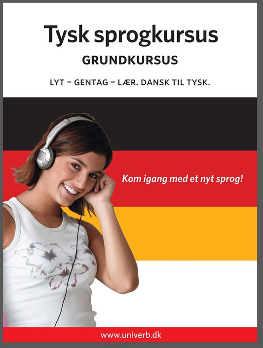 Tysk sprogkursus Grundkursus – Ljudbok