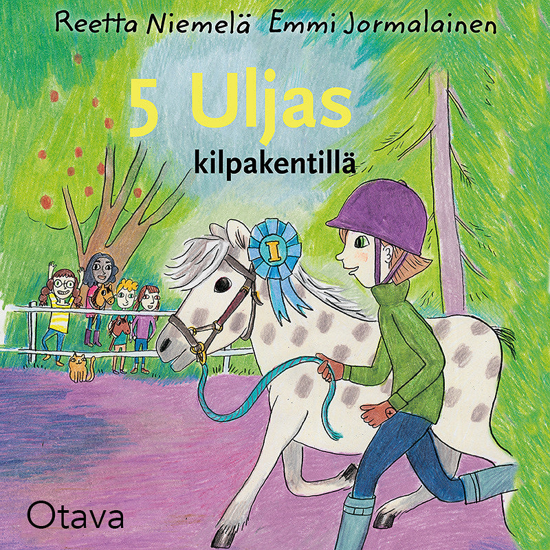 Uljas kilpakentillä – Ljudbok