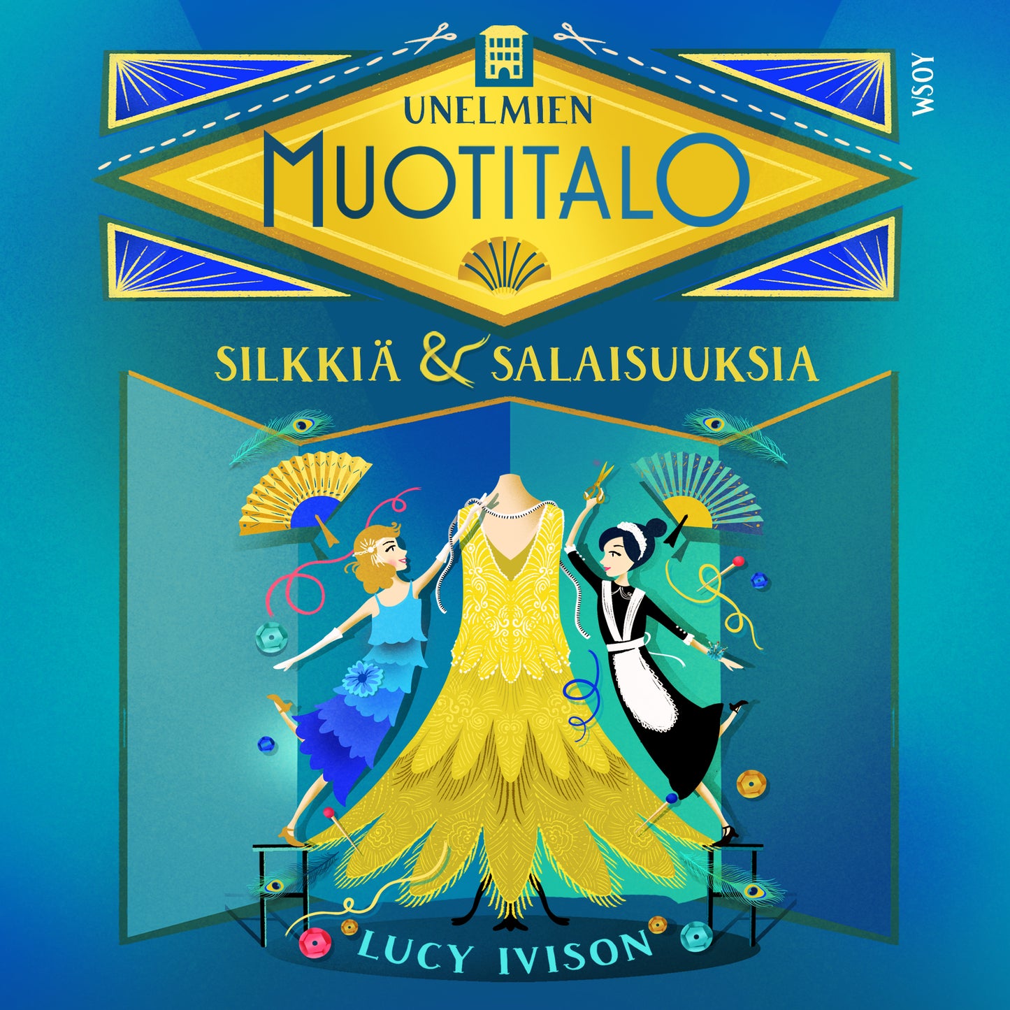 Unelmien muotitalo: Silkkiä ja salaisuuksia – Ljudbok