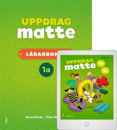 Uppdrag Matte 1A Lärarbok med Lärarwebb