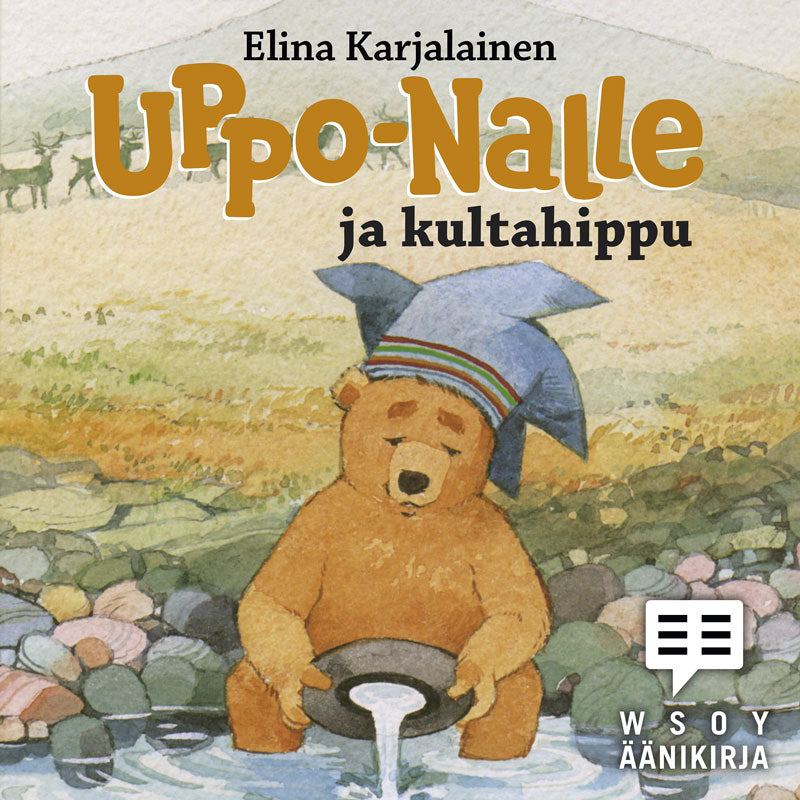 Uppo-Nalle ja kultahippu – Ljudbok