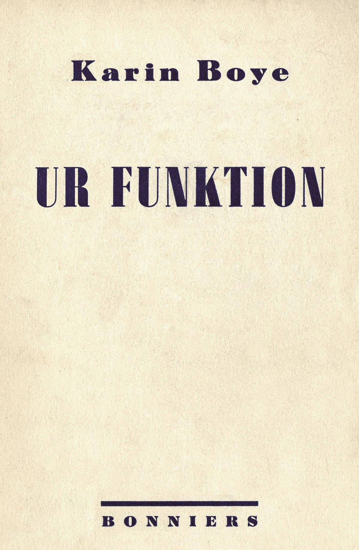 Ur funktion : noveller – E-bok