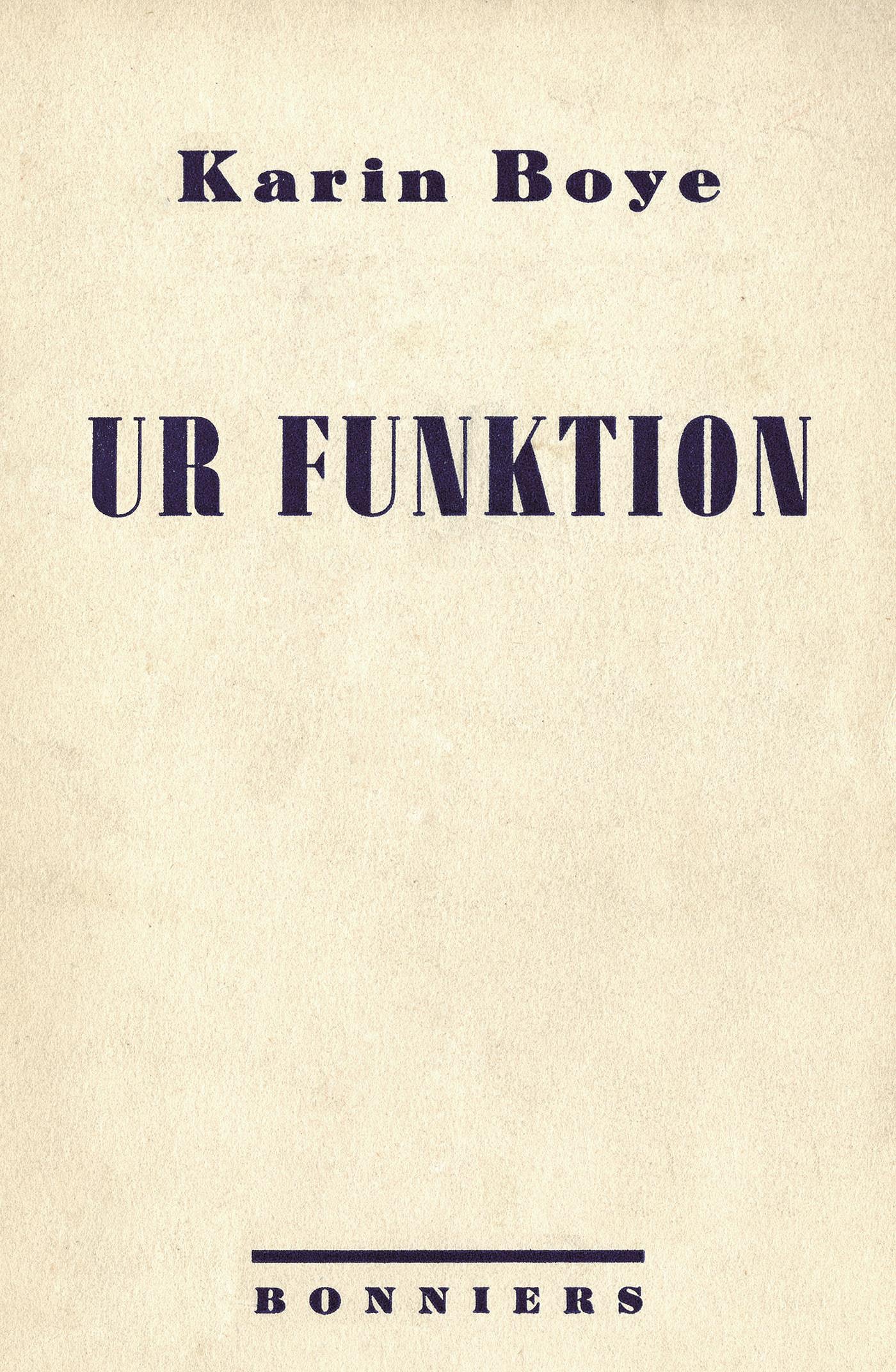 Ur funktion : noveller – E-bok
