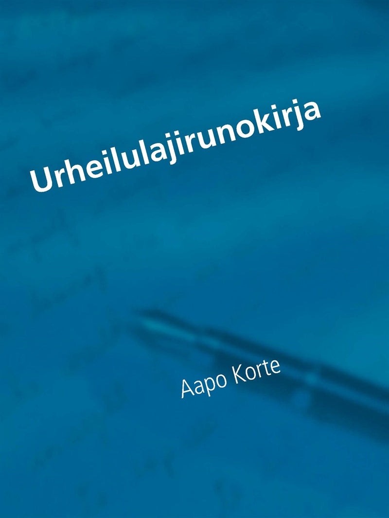 Urheilulajirunokirja – E-bok