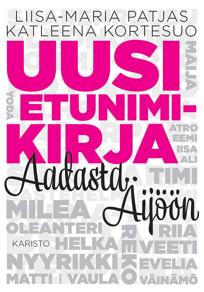 Uusi etunimikirja – E-bok