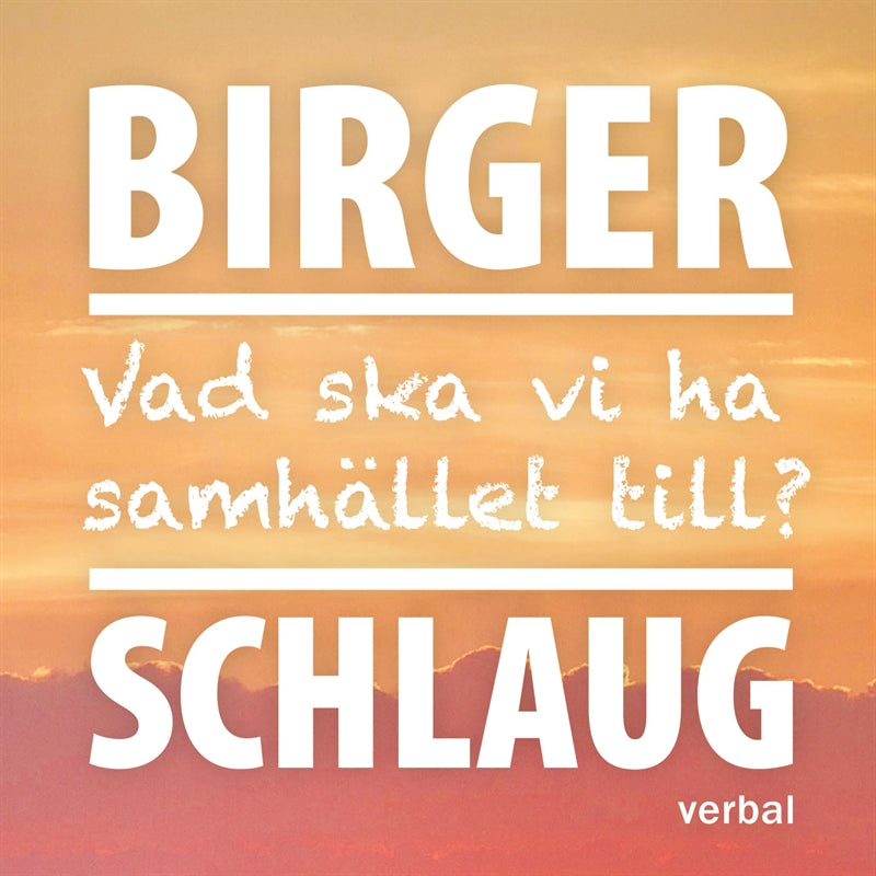Vad ska vi ha samhället till? – Ljudbok