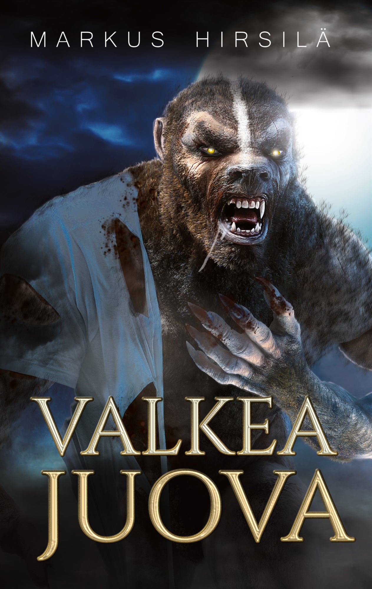 Valkea juova: Ihmissusi Tampereen Hervannassa – E-bok