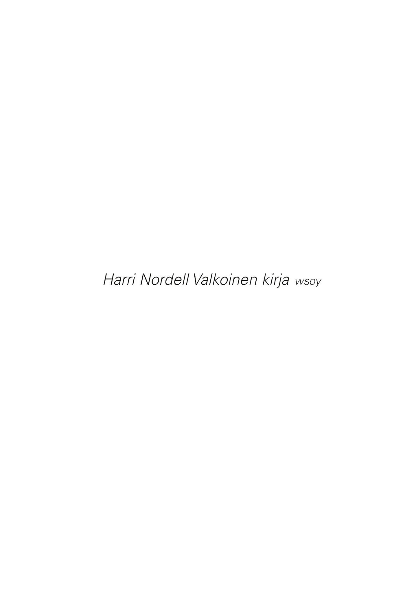 Valkoinen kirja – E-bok