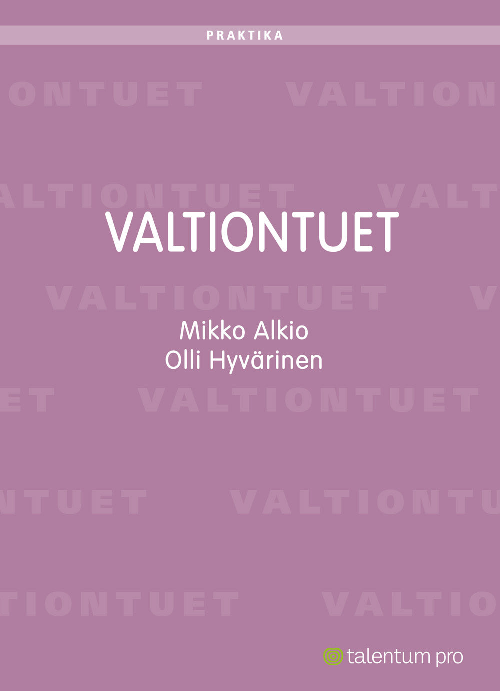 Valtiontuet – E-bok
