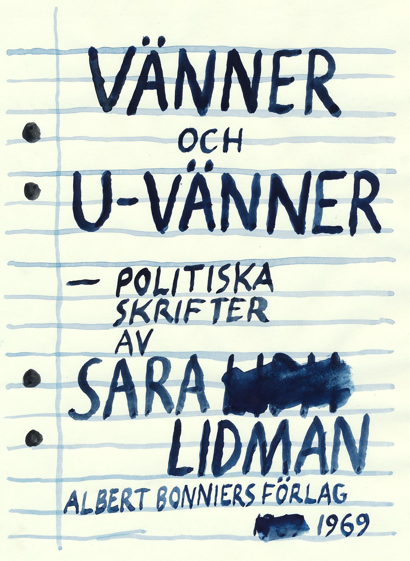 Vänner och u-vänner : politiska skrifter – E-bok