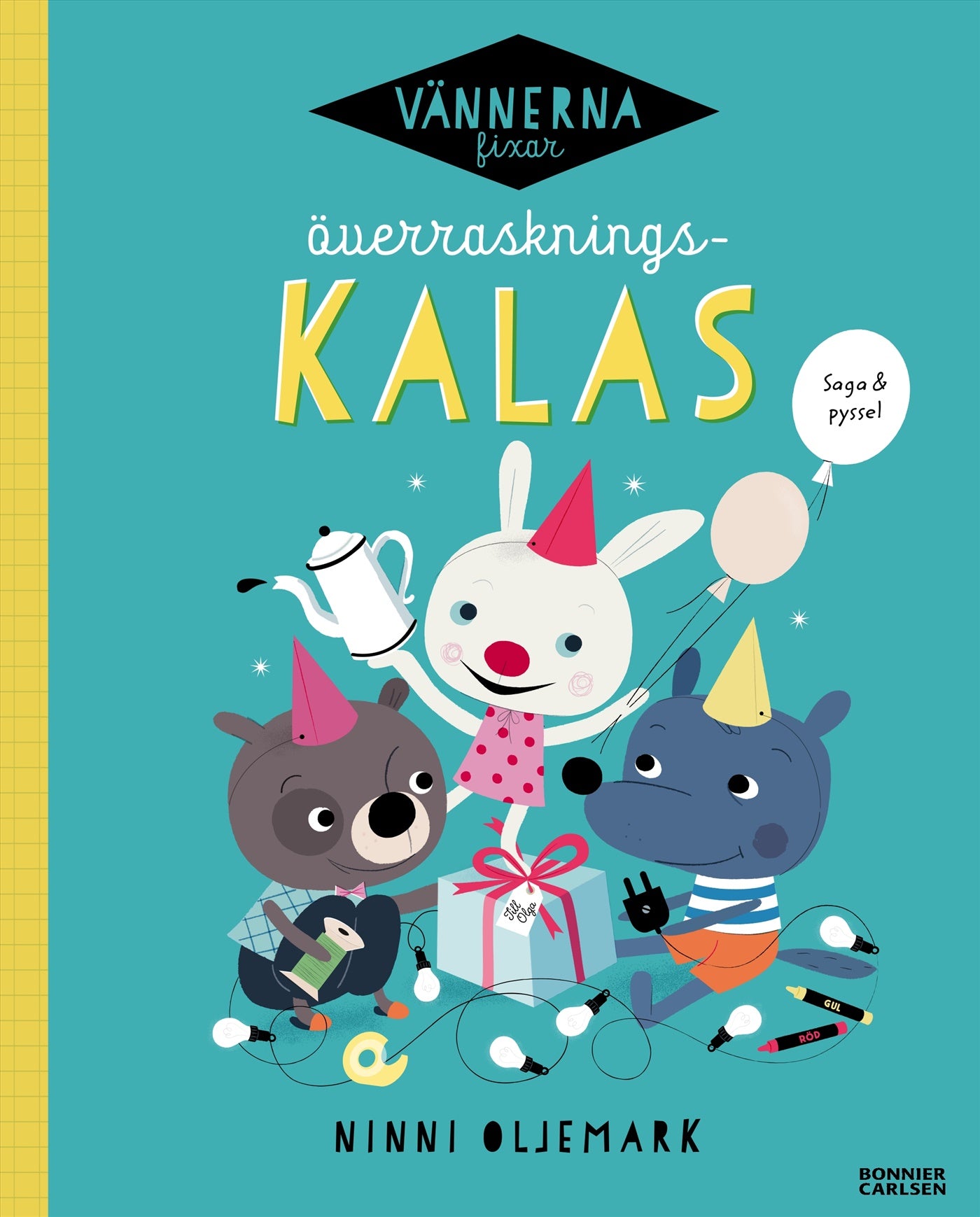 Vännerna fixar överraskningskalas – E-bok