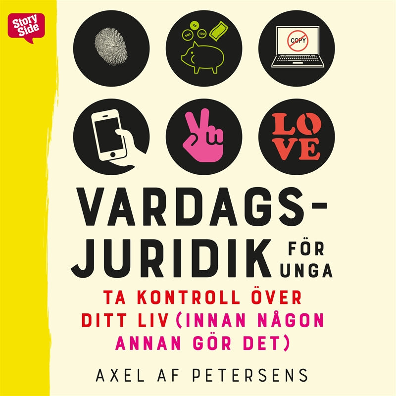 Vardagsjuridik för unga – Ljudbok
