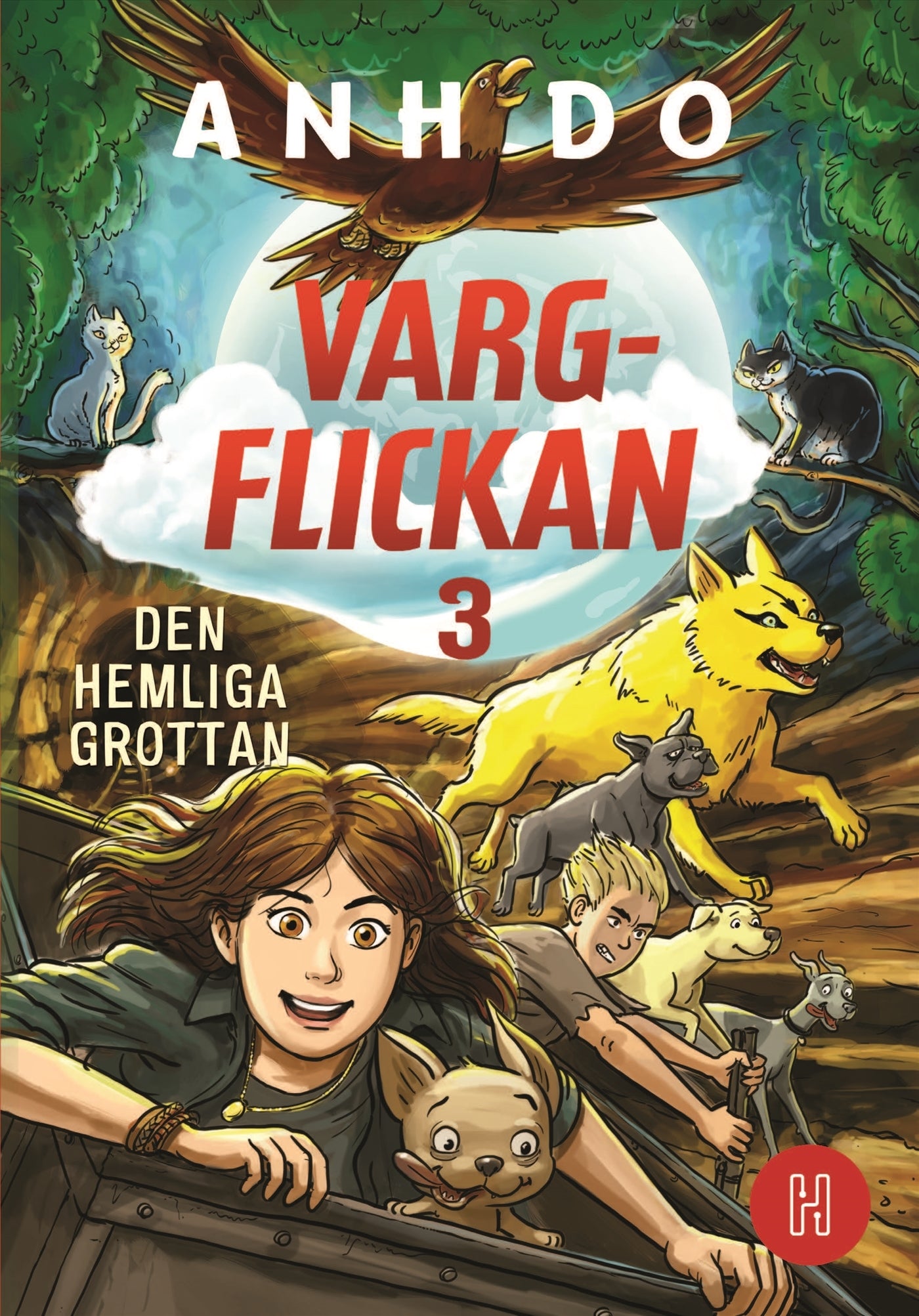Vargflickan - Den hemliga grottan – E-bok