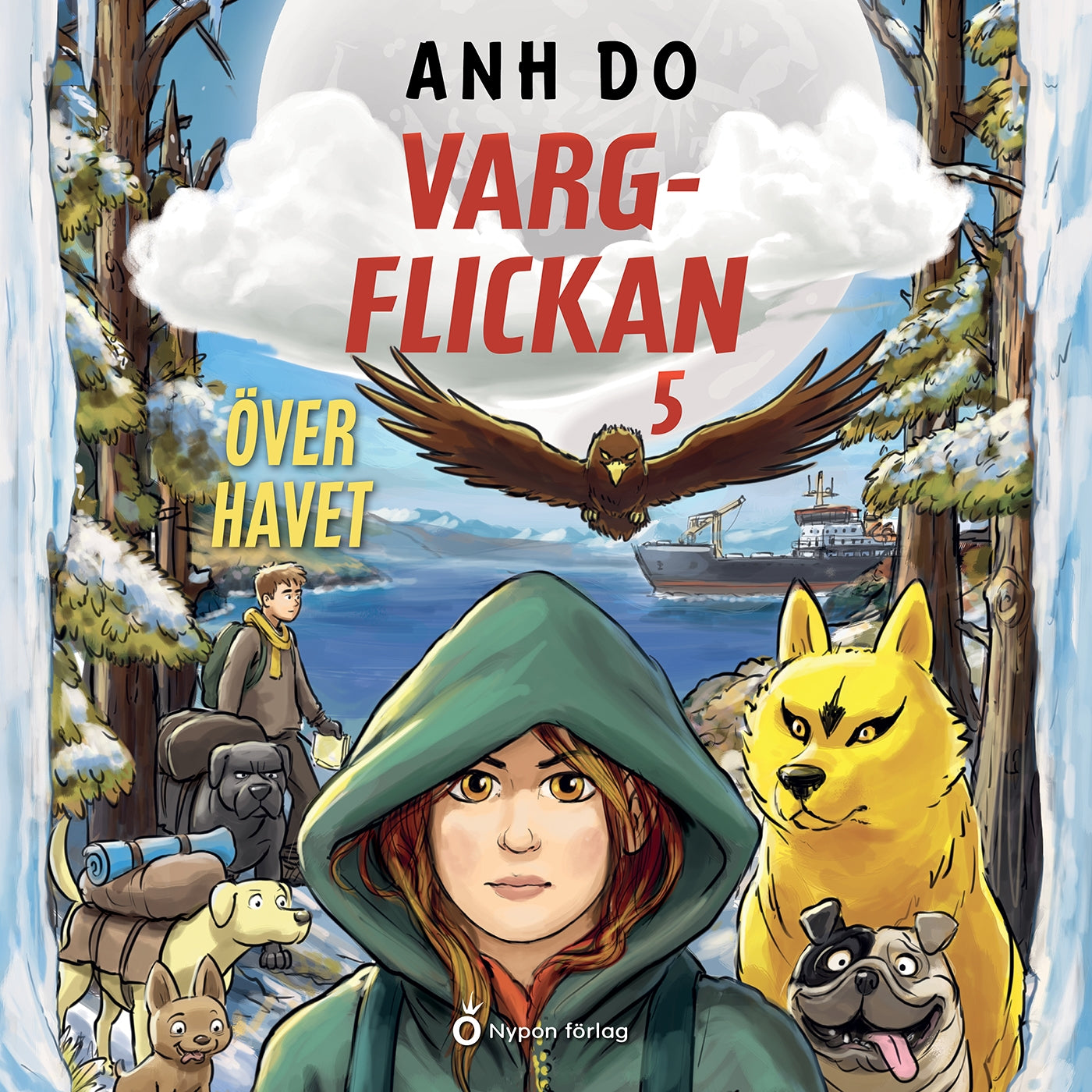Vargflickan - Över havet – Ljudbok